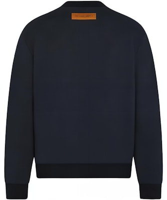 LOUIS VUITTON SS22 Gold Mine Logo Crewneck Sweatshirt Navy Unisex. 1A96KV Lookbook LOUIS VUITTON SS22 Gold Mine Logo Crewneck Sweatshirt Navy Unisex. 1A96KV