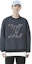 Details for LOUIS VUITTON SS22 Gold Mine Logo Crewneck Sweatshirt Navy Unisex. 1A96KV