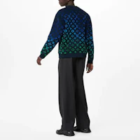 Purchase Louis Vuitton SS22 Gradient Monogram Crewneck Long Sleeve Sweatshirt Blue Mens. 1A9GLK