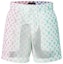 Shop Pantalones cortos LOUIS VUITTON SS22 Blanco con logo monogramado degradado. 1A9V7