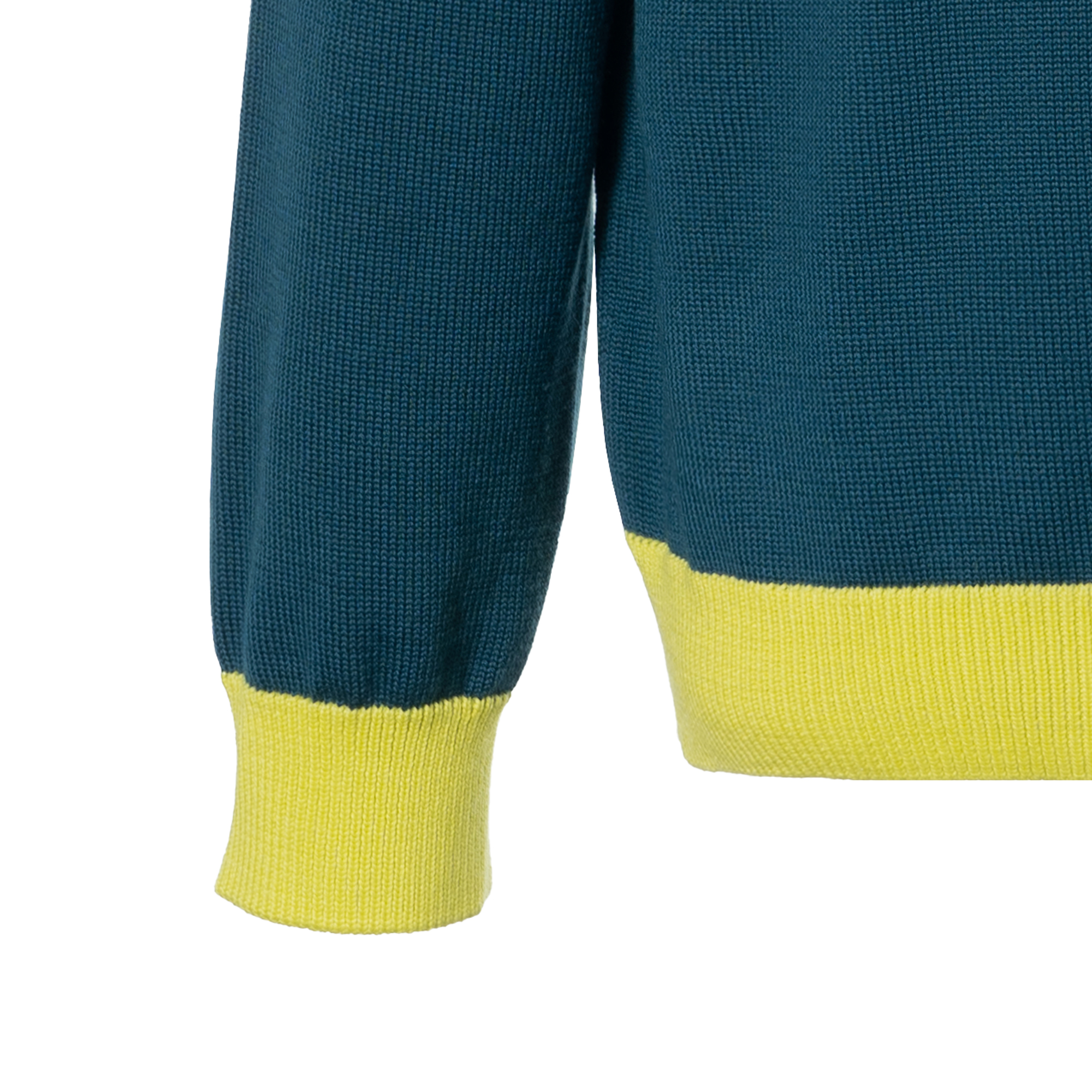 Sizing LOUIS VUITTON SS22 Sweater Lelaki Logo Hijau Crewneck Pullover. 1AA4RG