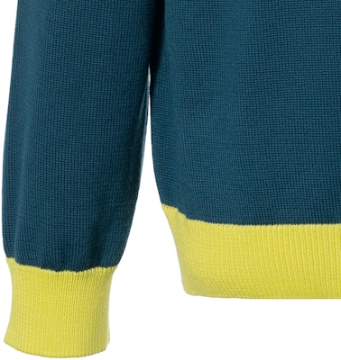 LOUIS VUITTON SS22 Sweater Lelaki Logo Hijau Crewneck Pullover. 1AA4RG Sizing LOUIS VUITTON SS22 Sweater Lelaki Logo Hijau Crewneck Pullover. 1AA4RG