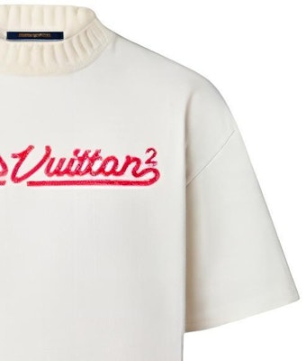 LOUIS VUITTON SS22 刺繡LOGO白色短袖T恤 1A9GMM Purchase LOUIS VUITTON SS22 刺繡LOGO白色短袖T恤 1A9GMM