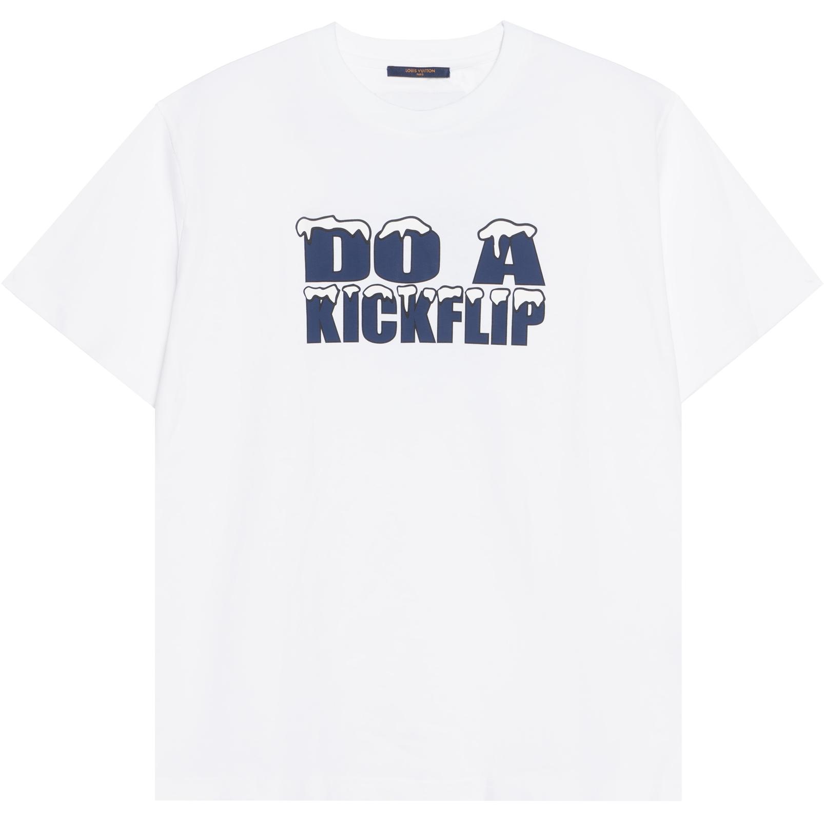 Louis Vuitton SS22 Logo Print Oversized Short Sleeve T-Shirt White 1A9TAN 圖 2