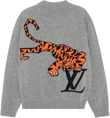 Jersey de Mohair LOUIS VUITTON SS22 Gris Pullover. 1A9SZQ Lookbook Jersey de Mohair LOUIS VUITTON SS22 Gris Pullover. 1A9SZQ