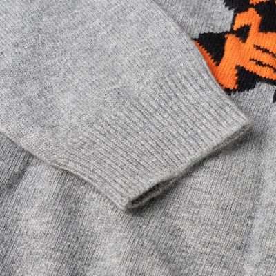 Jersey de Mohair LOUIS VUITTON SS22 Gris Pullover. 1A9SZQ 1