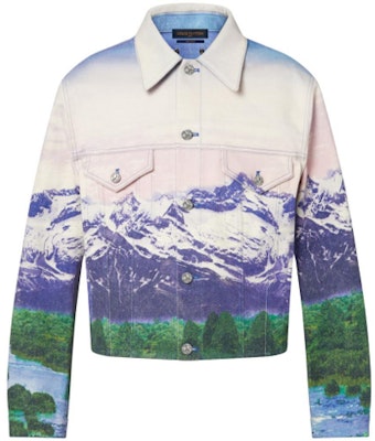 LOUIS VUITTON SS22 Jaket Pria Lengan Panjang Motif Scenic Multicolor 1A9T14 Order LOUIS VUITTON SS22 Jaket Pria Lengan Panjang Motif Scenic Multicolor 1A9T14