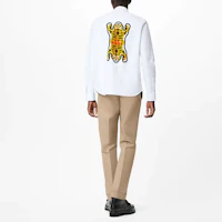 Purchase ルイヴィトン SS22 ホワイト タイガープリント 長袖シャツ. 1A9GFN