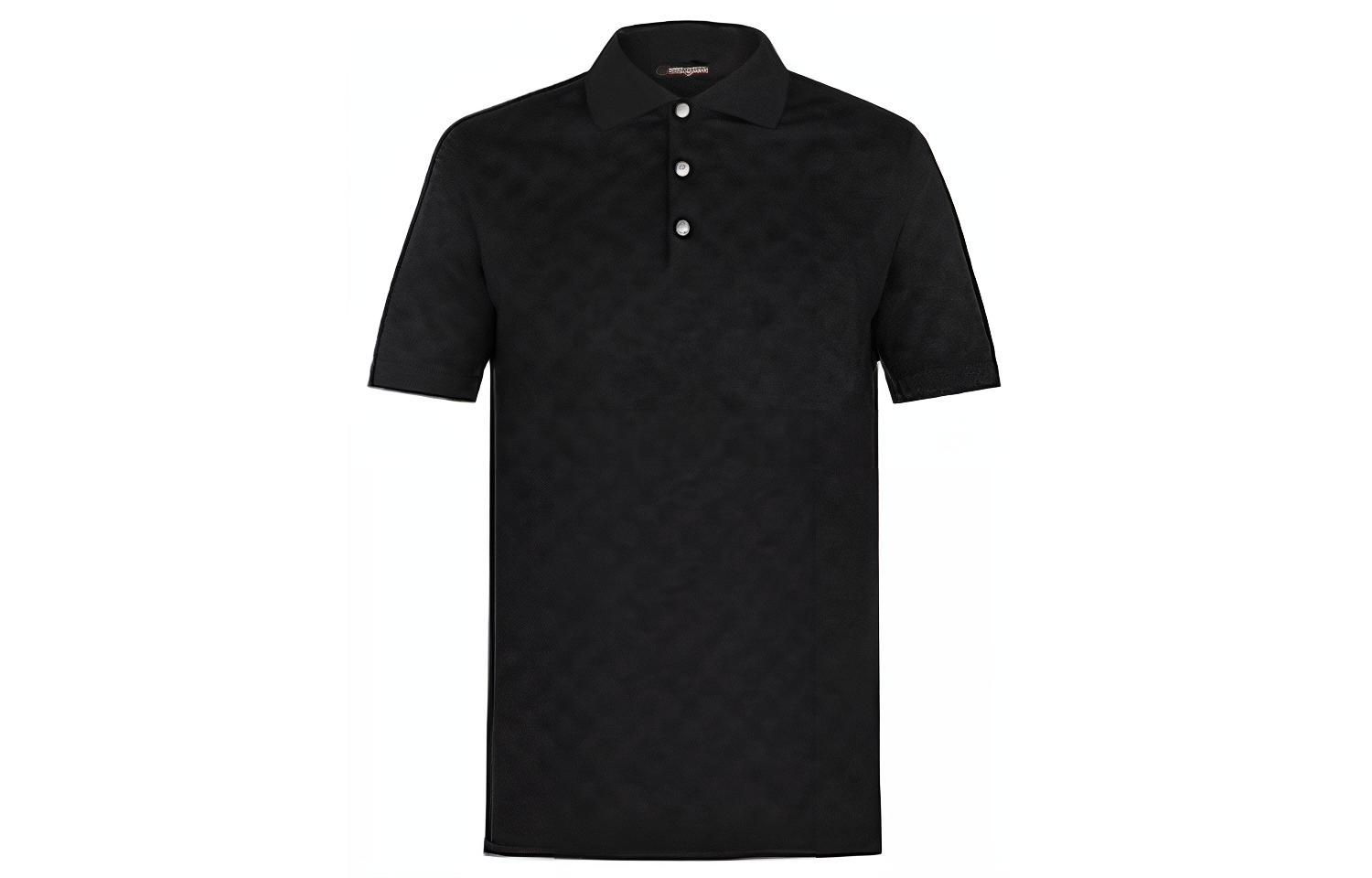 Order LOUIS VUITTON SS23  Black Plain Casual Short Sleeve Polo Shirt. 1A04YK