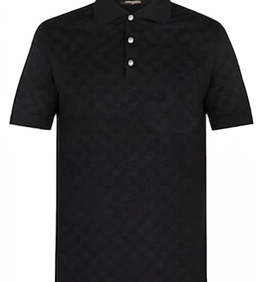 LOUIS VUITTON SS23 Black Plain Casual Short Sleeve Polo Shirt. 1A04YK Details for LOUIS VUITTON SS23 Black Plain Casual Short Sleeve Polo Shirt. 1A04YK
