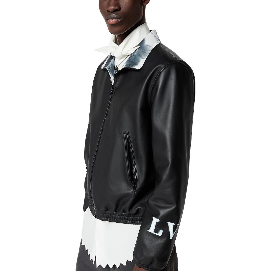 Purchase 루이비통 SS23 리버서블 숏 가죽 재킷 블랙 1AB990