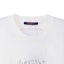 Details for 路易威登 SS23 珠饰字母刺绣休闲白色T恤 1ABJMX