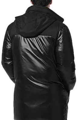 Louis Vuitton SS23 Black Letter Logo Print Hooded Down Jacket. 1AAUVA Sizing Louis Vuitton SS23 Black Letter Logo Print Hooded Down Jacket. 1AAUVA