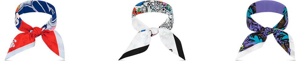 Louis Vuitton SS23 Casual Printed Outfit with Headscarf Set M78277 Louis Vuitton SS23 Casual Printed Outfit with Headscarf Set M78277