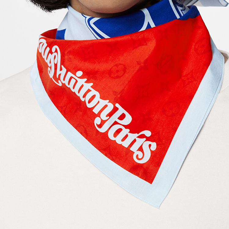 Purchase Louis Vuitton SS23 Casual Printed Outfit with Headscarf  Set M78277