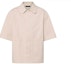 Order 루이 비통 SS23 엠보싱 로고 반팔 셔츠 카키 1AAUOA