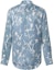 Order LOUIS VUITTON SS23 Floral Logo Print Long Sleeve Shirt Blue 1AA4IG