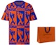 Purchase LOUIS VUITTON SS23 Graphic Print Crewneck T-Shirt Orange Short Sleeve Tee 1AAU5M