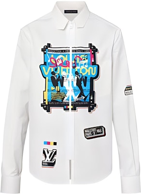 Camisa LOUIS VUITTON SS23 Jazz Print Manga Larga con Cremallera Blanca 1AAU6V Buy Camisa LOUIS VUITTON SS23 Jazz Print Manga Larga con Cremallera Blanca 1AAU6V