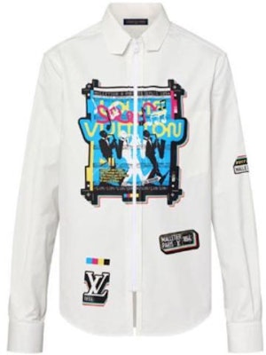 Camisa LOUIS VUITTON SS23 Jazz Print Manga Larga con Cremallera Blanca 1AAU6V Order Camisa LOUIS VUITTON SS23 Jazz Print Manga Larga con Cremallera Blanca 1AAU6V