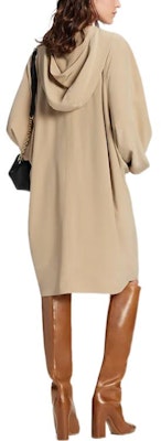 루이비통 SS23 카키 체인 디테일 배트윙 후드 롱 드레스 1AB6QV Shop 루이비통 SS23 카키 체인 디테일 배트윙 후드 롱 드레스 1AB6QV