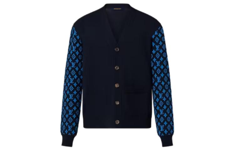 Order ルイヴィトン SS23 ロゴ ニットセーター ブラック 1ABIXK