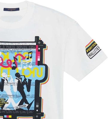 LOUIS VUITTON SS23 Logo Print Short-Sleeve T-Shirt White - Fashion Tee. 1AATZG Purchase LOUIS VUITTON SS23 Logo Print Short-Sleeve T-Shirt White - Fashion Tee. 1AATZG