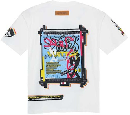 LOUIS VUITTON SS23 Logo Print Short-Sleeve T-Shirt White - Fashion Tee. 1AATZG Cheap LOUIS VUITTON SS23 Logo Print Short-Sleeve T-Shirt White - Fashion Tee. 1AATZG