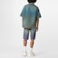 Purchase LOUIS VUITTON SS23 Monogram Denim Short Sleeve Shirt Blue Fashion. 1AB91X