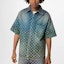 Details for LOUIS VUITTON SS23 Monogram Denim Short Sleeve Shirt Blue Fashion. 1AB91X