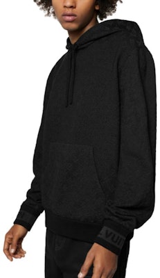 ルイ・ヴィトン SS23 モノグラム エンボス ブラック プルオーバー スウェットシャツ 1AAU7W Purchase ルイ・ヴィトン SS23 モノグラム エンボス ブラック プルオーバー スウェットシャツ 1AAU7W