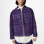 Lookbook 루이비통 SS23 모노그램 엠보스드 스웨이드 퍼플 워크웨어 재킷 1AB4QR