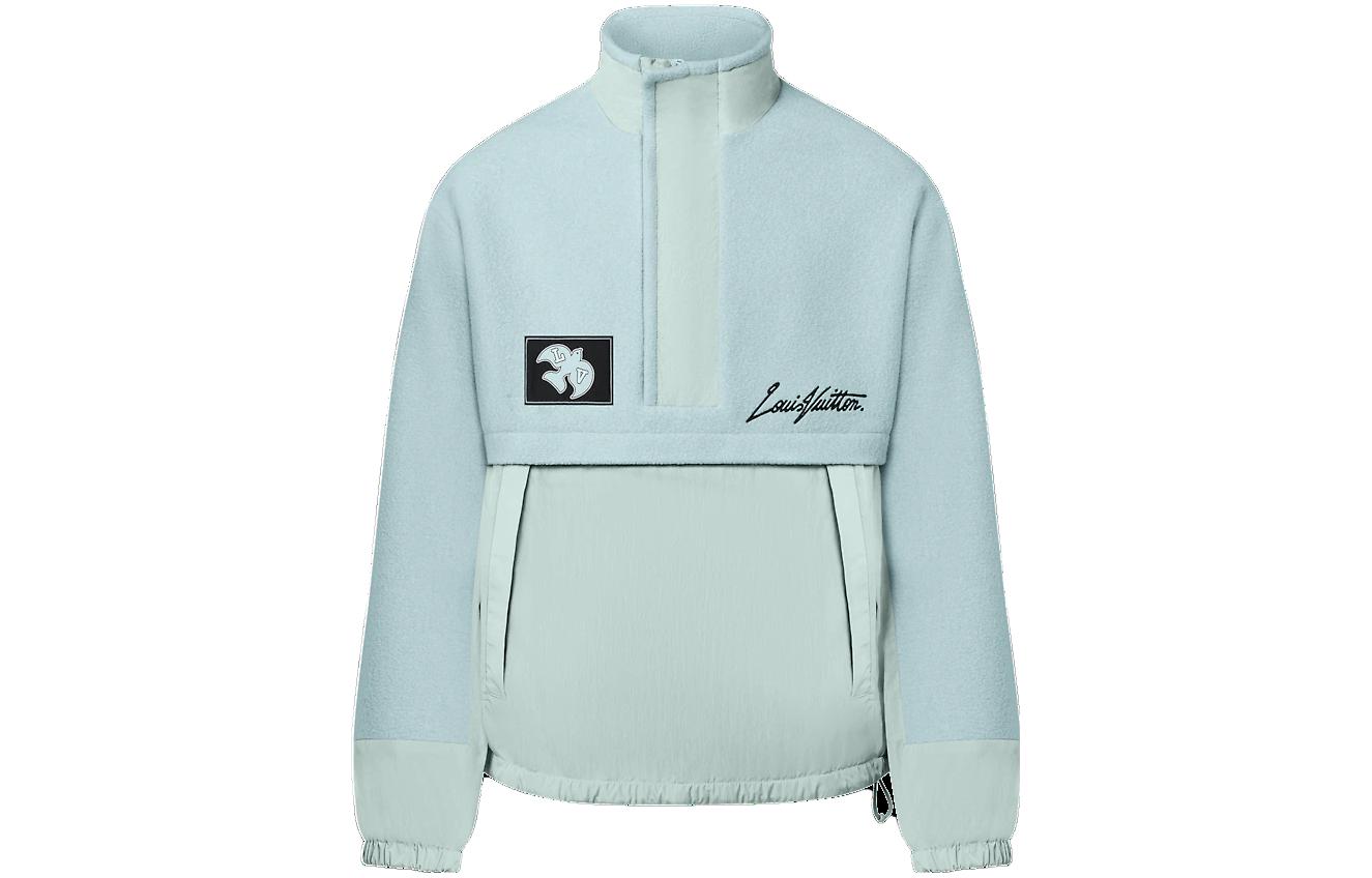 Louis Vuitton SS23 Monogram Half-Zip Jacket  Blue. 1AATCZ 圖 2