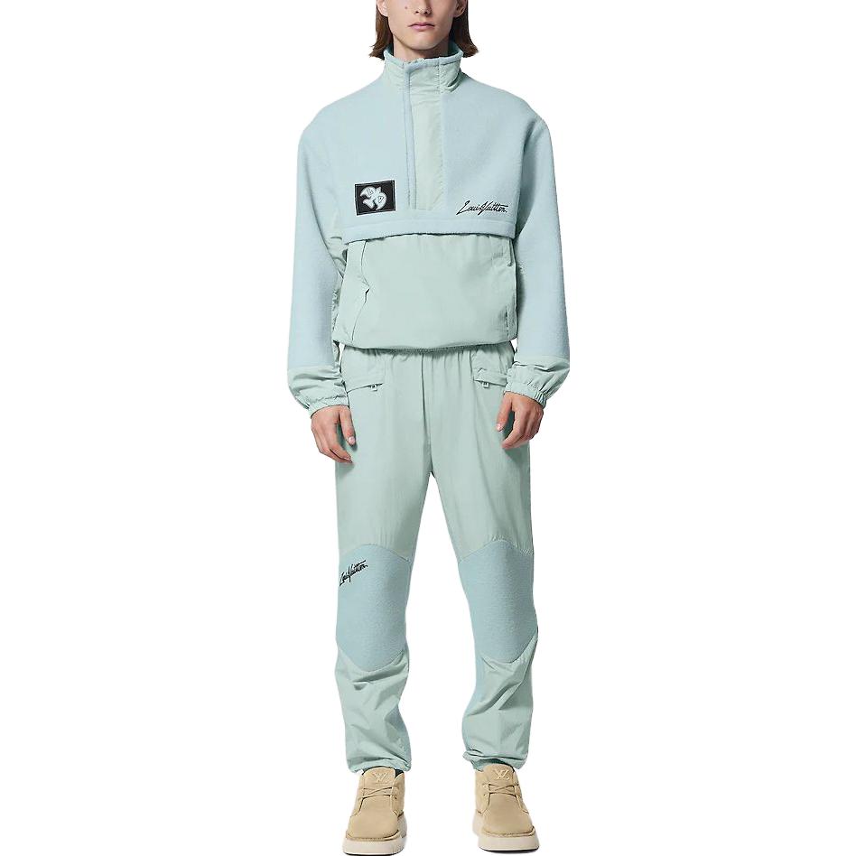 Louis Vuitton SS23 Monogram Half-Zip Jacket  Blue. 1AATCZ 圖 3