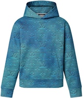 LOUIS VUITTON SS23 Monogram Logo Printed Blue Sweatshirt for Men. 1AA4IO LOUIS VUITTON SS23 Monogram Logo Printed Blue Sweatshirt for Men. 1AA4IO