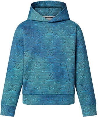 Sudadera Azul Hombre LOUIS VUITTON SS23 con Logo Monograma Impreso. 1AA4IO Order Sudadera Azul Hombre LOUIS VUITTON SS23 con Logo Monograma Impreso. 1AA4IO
