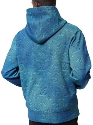 Sudadera Azul Hombre LOUIS VUITTON SS23 con Logo Monograma Impreso. 1AA4IO Details for Sudadera Azul Hombre LOUIS VUITTON SS23 con Logo Monograma Impreso. 1AA4IO