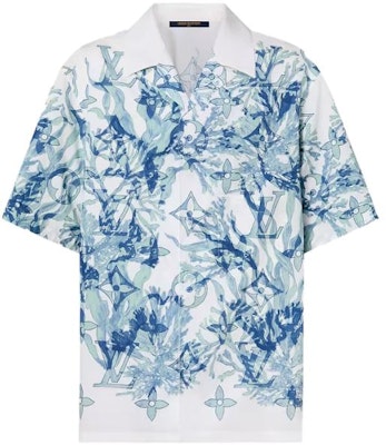 루이 비통 SS23 멀티컬러 모노그램 프린트 반팔 셔츠 남성. 1ABNSG Details for 루이 비통 SS23 멀티컬러 모노그램 프린트 반팔 셔츠 남성. 1ABNSG