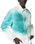 Details for LOUIS VUITTON SS23 Paint Print Single-Breasted Casual Denim Jacket White. 1AATK0