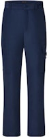 LOUIS VUITTON SS23 Solid Button Mid-Rise Straight Trousers Navy Blue Men 1ABJHQ LOUIS VUITTON SS23 Solid Button Mid-Rise Straight Trousers Navy Blue Men 1ABJHQ