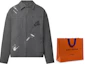 Sizing Louis Vuitton SS23 Tool Pattern Embroidered Workwear Jacket Black Grey Men. 1AB51F