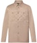 Buy ルイヴィトン SS24 ベージュ 長袖 シャツジャケット カジュアルスタイル 1AFBVQ