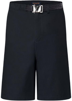 路易威登 SS24 黑色休闲短裤带拉链侧袋 1AFRLG Order 路易威登 SS24 黑色休闲短裤带拉链侧袋 1AFRLG