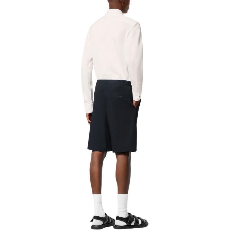 Shop 路易威登 SS24 黑色休闲短裤带拉链侧袋 1AFRLG