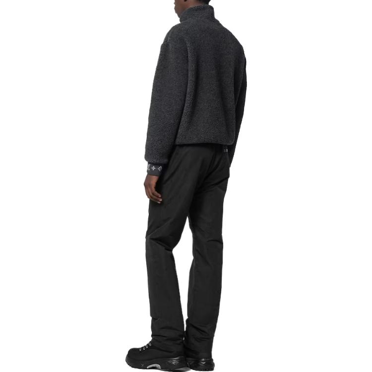 Purchase LOUIS VUITTON SS24 Pantalones Negros Rectos con Cintura Elástica. 1AFASU