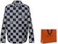 Purchase LOUIS VUITTON SS24 Chaqueta Casual de Manga Larga con Cuadros Grises. 1AFAUP