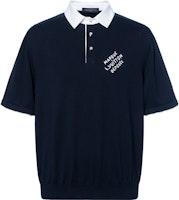 LOUIS VUITTON SS24 Navy Polo Shirt with Embroidered Logo Buttons. 1AFQQJ LOUIS VUITTON SS24 Navy Polo Shirt with Embroidered Logo Buttons. 1AFQQJ