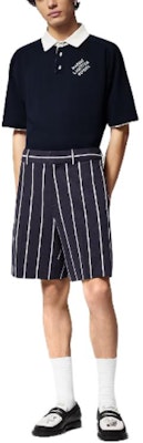 LOUIS VUITTON SS24 Navy Polo Shirt with Embroidered Logo Buttons. 1AFQQJ Shop LOUIS VUITTON SS24 Navy Polo Shirt with Embroidered Logo Buttons. 1AFQQJ