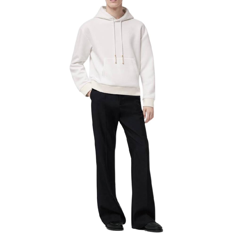 Lookbook 路易威登 SS24 白色連帽衫 經典Logo刺繡款式 1AFJH1