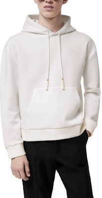 路易威登 SS24 白色連帽衫 經典Logo刺繡款式 1AFJH1 Purchase 路易威登 SS24 白色連帽衫 經典Logo刺繡款式 1AFJH1